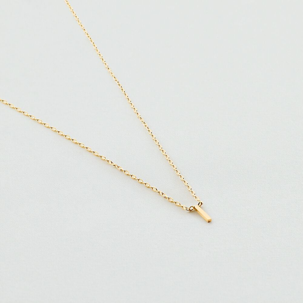 Agatha Collier ras du cou ABC - Doré 02690175-157-TU