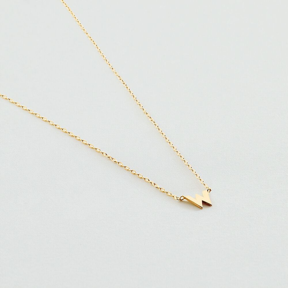 Agatha Collier ras du cou ABC - Doré 02690189-157-TU