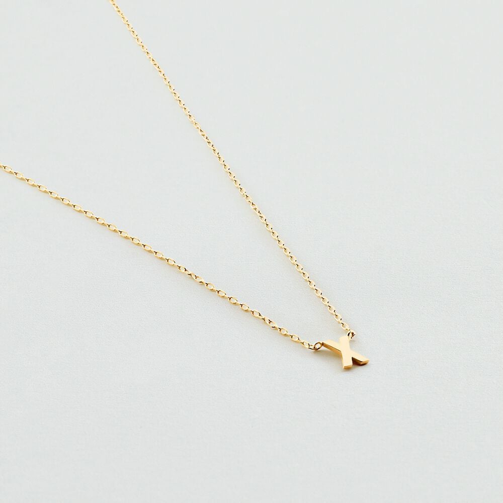 Agatha Collier ras du cou ABC - Doré 02690190-157-TU