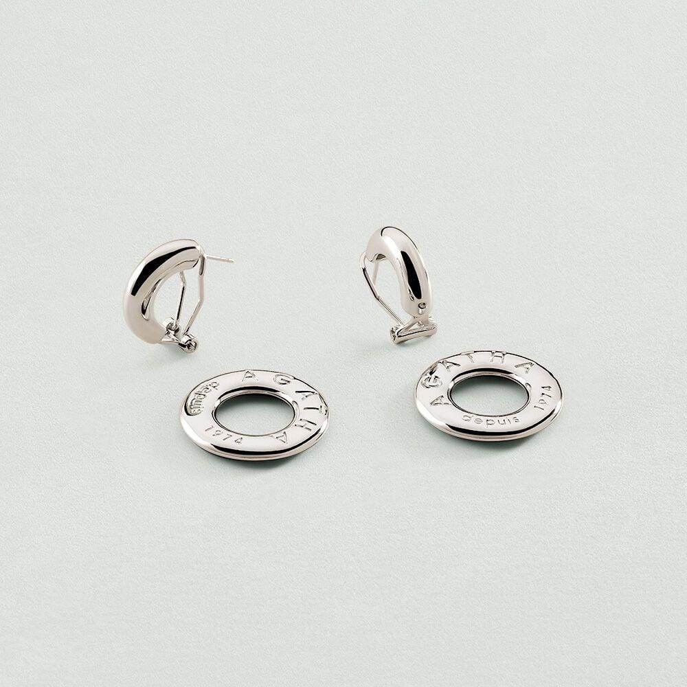 Agatha Créoles 1974 - Bleu / Argenté 02350961-108-TU