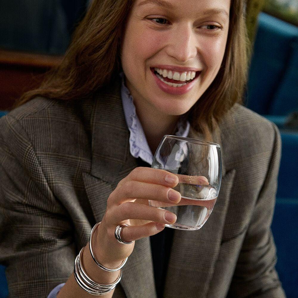 Agatha Manchette TRIJONC - Argenté 02420783-050-TU