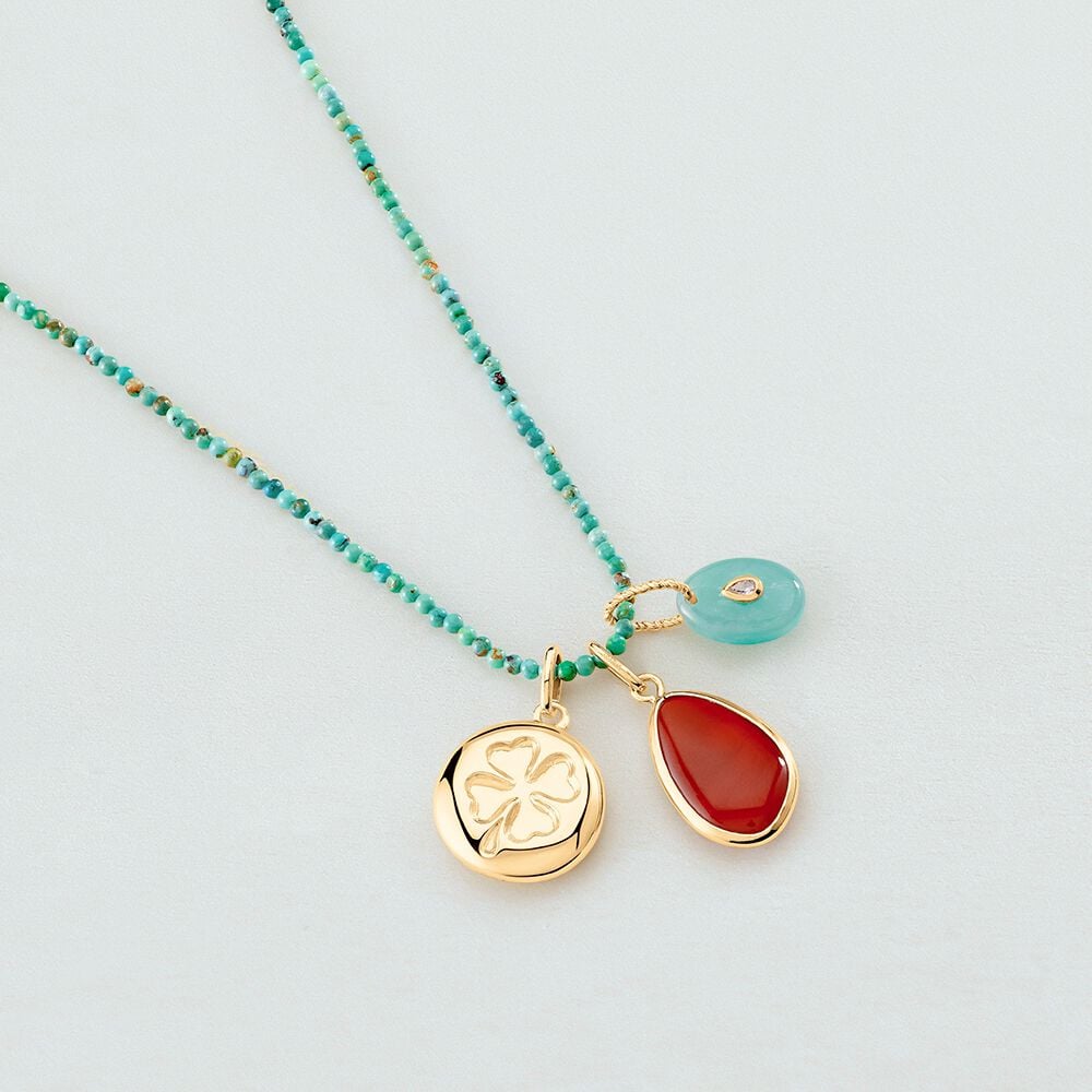 Agatha Pendentif TALISMANS - Doré 02880066-157-TU