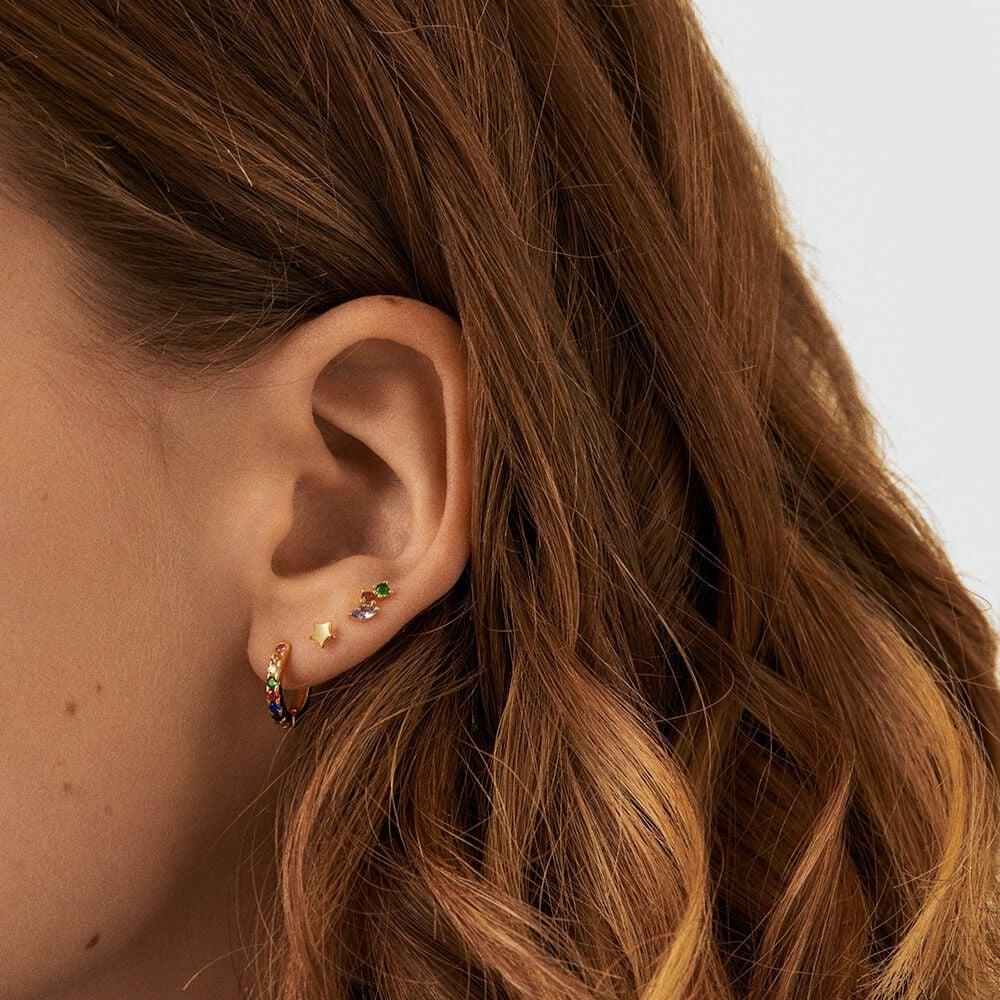 Agatha Piercing Puce STARRY - Doré 02390076-157-TU