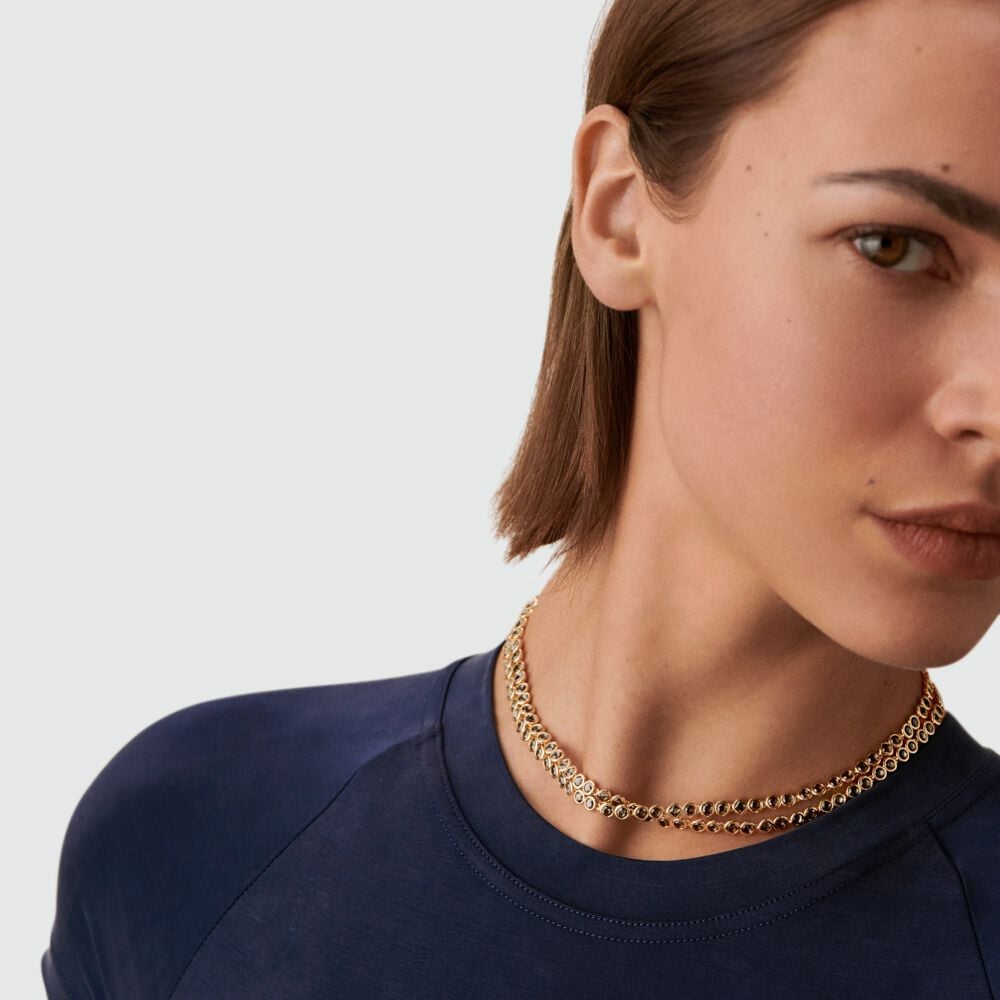 Agatha Sautoir ADAMAS - Gris / Doré 02680308-203-TU