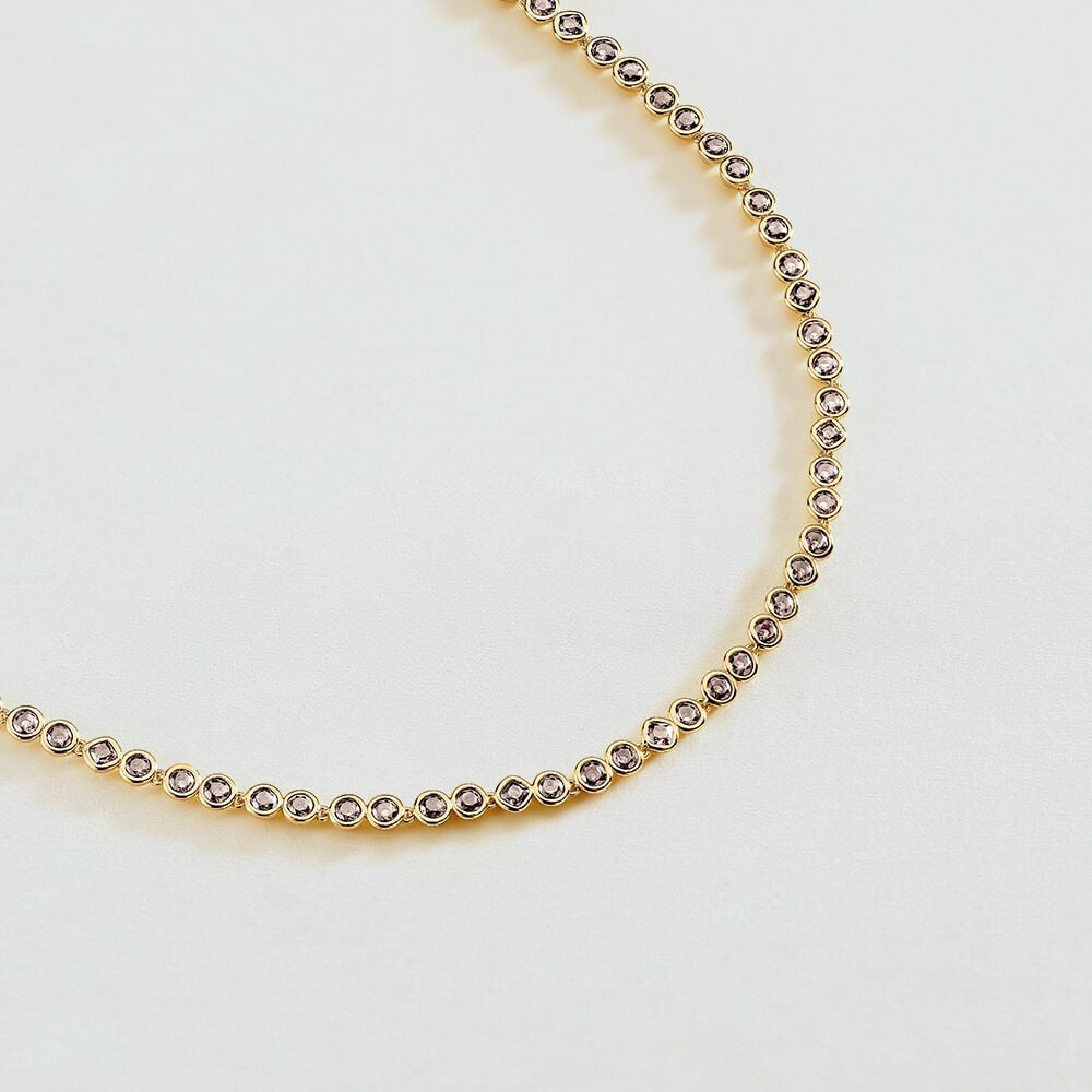 Agatha Sautoir ADAMAS - Gris / Doré 02680308-203-TU