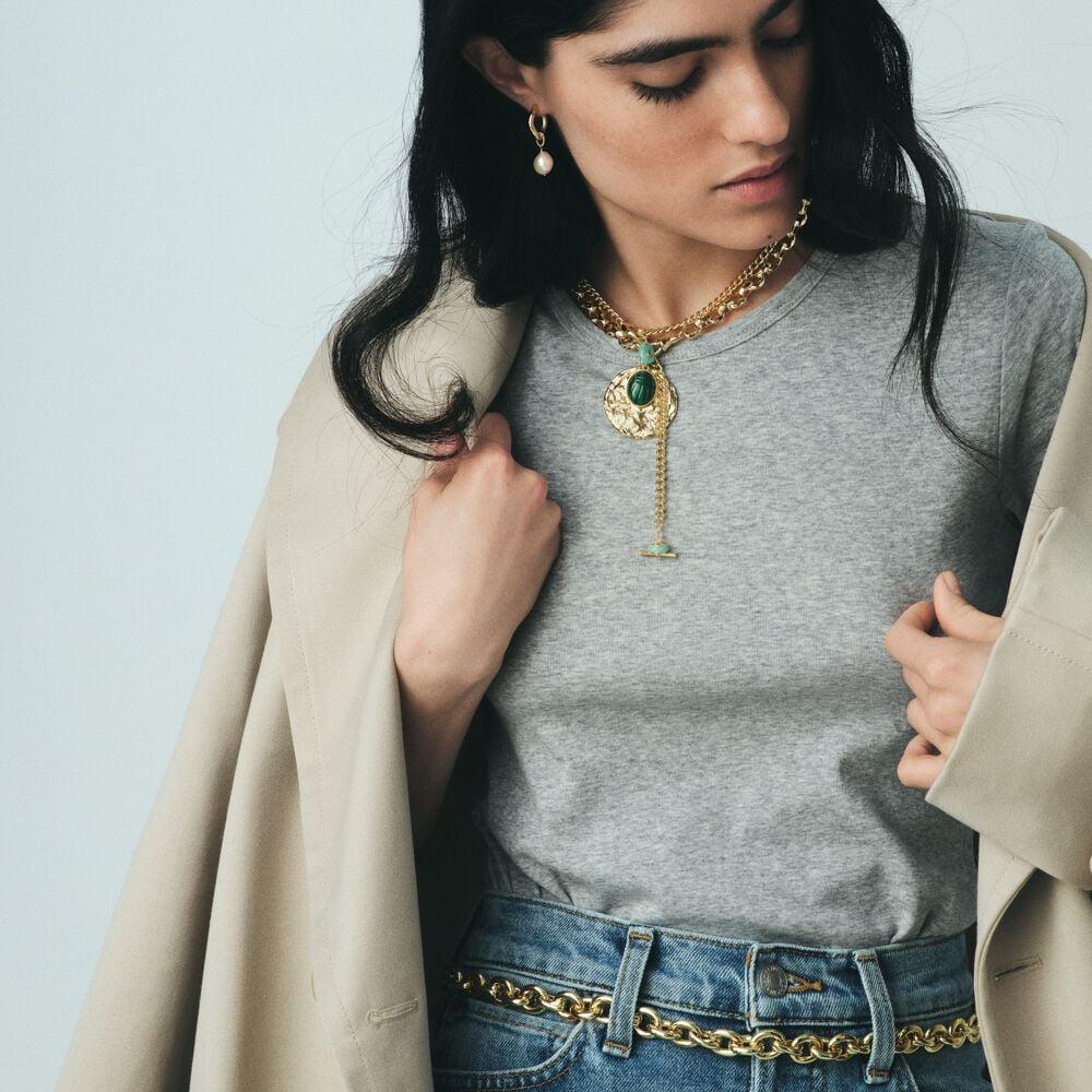 Agatha Sautoir XOXO - Doré 03810002-157-TU