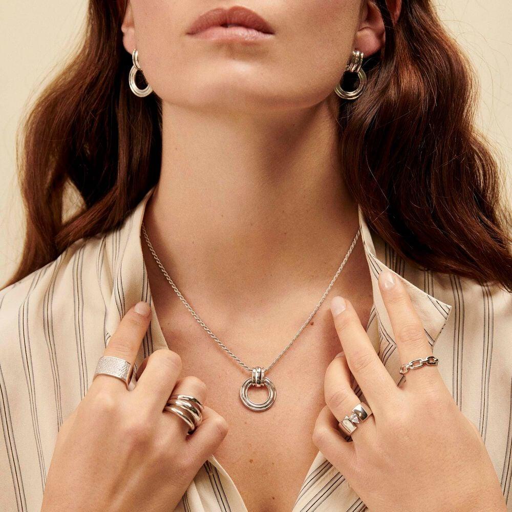 Agatha Bague Ajustable CHAIN - Argenté 02220470-050-GM