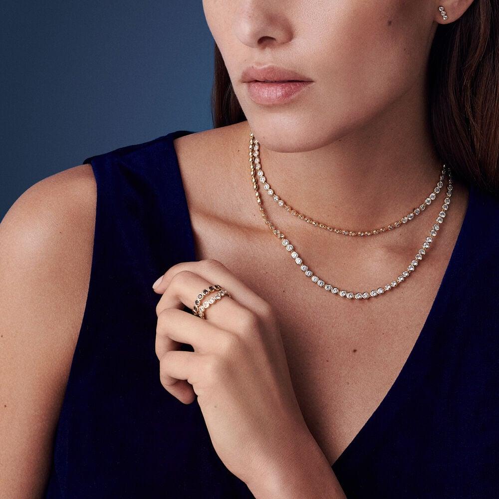 Agatha Bague Fine ADAMAS - Cristal / Doré 02280071-137-56