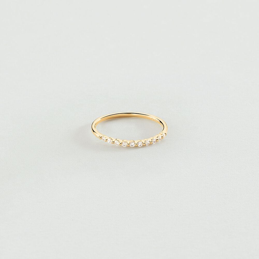 Agatha Bague fine BELOVED - Cristal / Doré 02240466-137-50