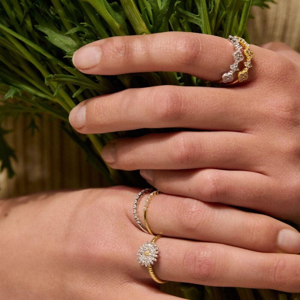 Agatha Bague Fine BELOVED - Cristal / Doré 02290045-137-52