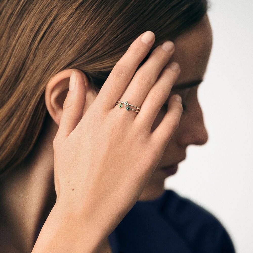 Agatha Bague Fine BELOVED - Multicolore / Argenté 02220529-255-52