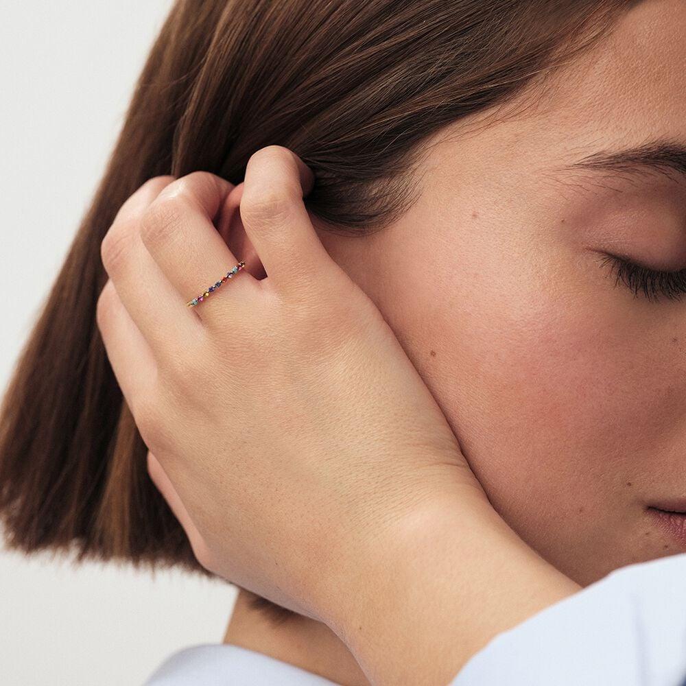 Agatha Bague Fine BELOVED - Multicolore / Doré 02240466-256-50