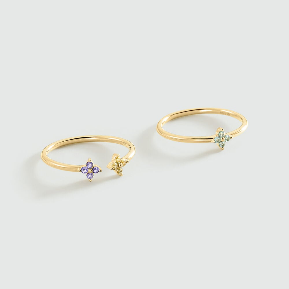 Agatha Bague Fine BELOVED - Multicolore / Doré 02290070-256-50