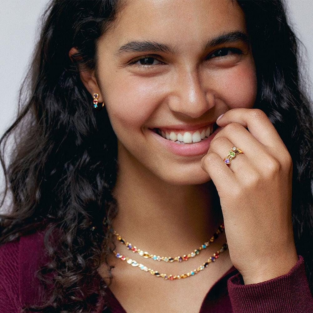 Agatha Bague Fine CANDY - Multicolore / Doré 02280075-256-54