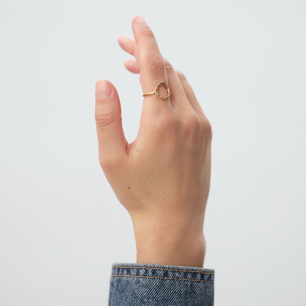 Agatha Bague Fine RAINBOW - Multicolore / Doré 02290009-256-50