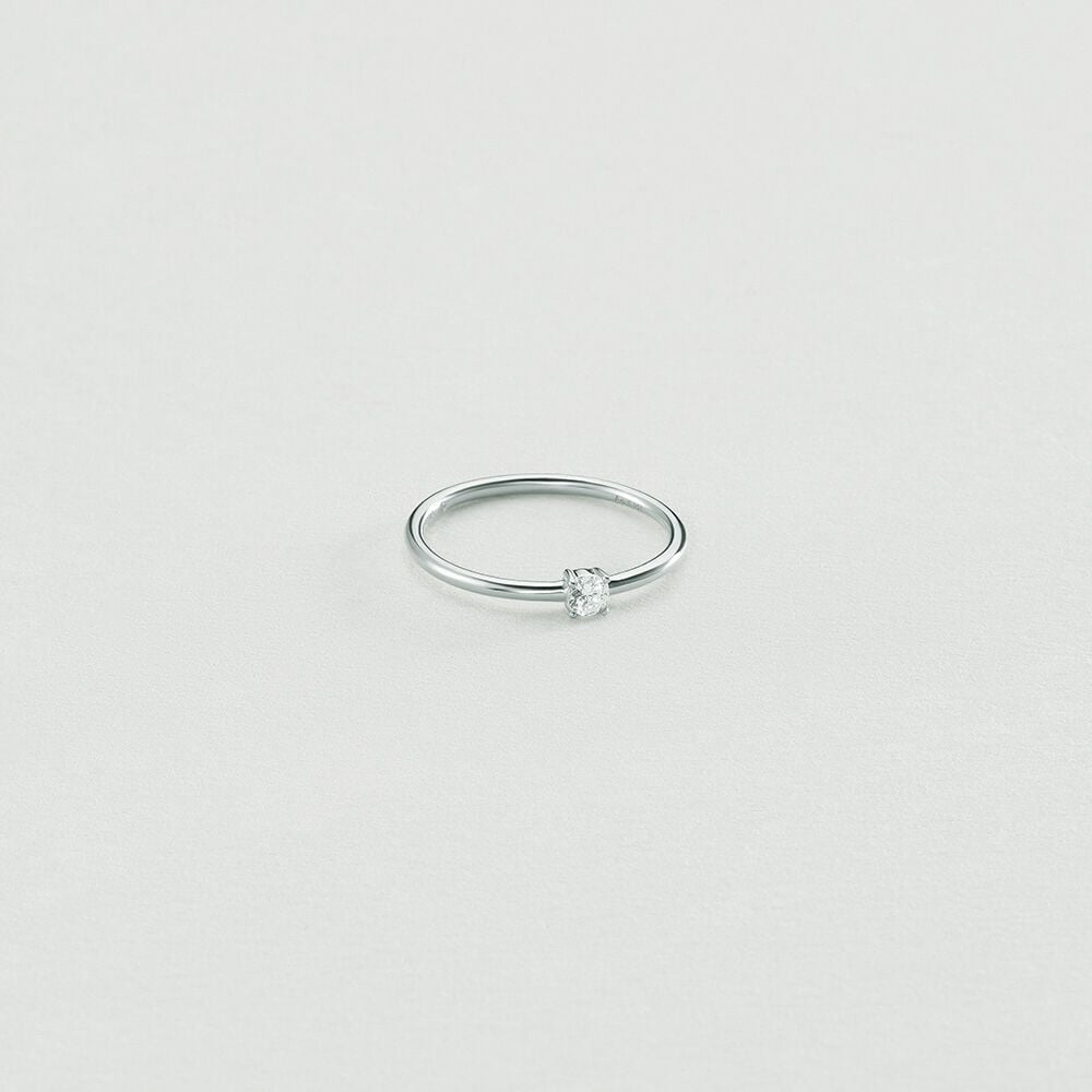 Agatha Bague fine SOL - Cristal / Argenté 02220516-136-50