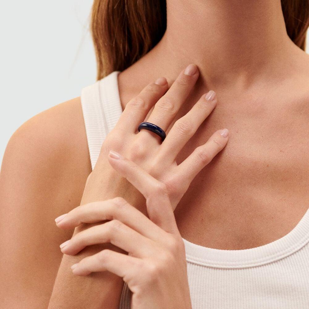 Agatha Bague Fine TORSADES - Bleu / Doré 02280052-109-54