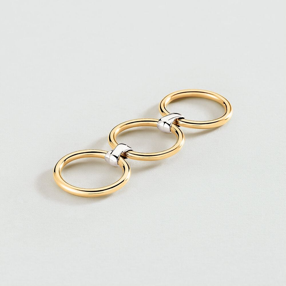 Agatha Bague Large AFFINITE - Doré / Argenté 02290060-113-54