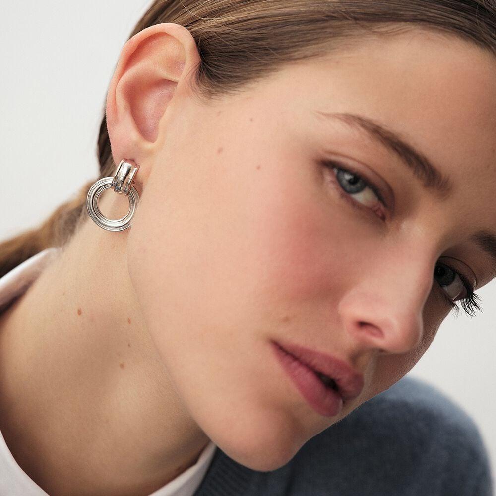 Agatha Boucles D'oreilles Pendantes 1960 - Argenté 02321291-050-TU