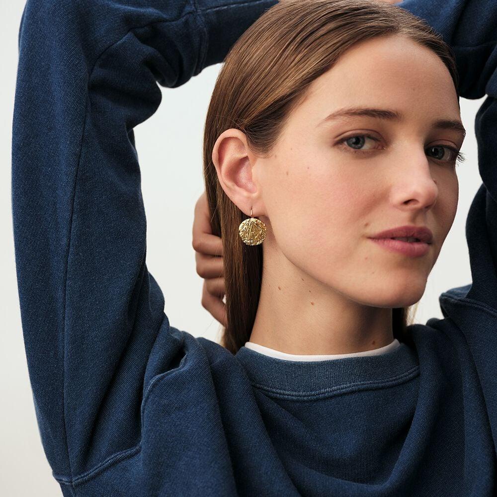 Agatha Boucles D'oreilles Pendantes ASTREE - Doré 02351004-157-TU