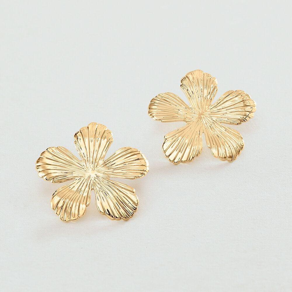 Agatha Boucles d'oreilles pendantes BLOOM - Doré 02380552-157-TU