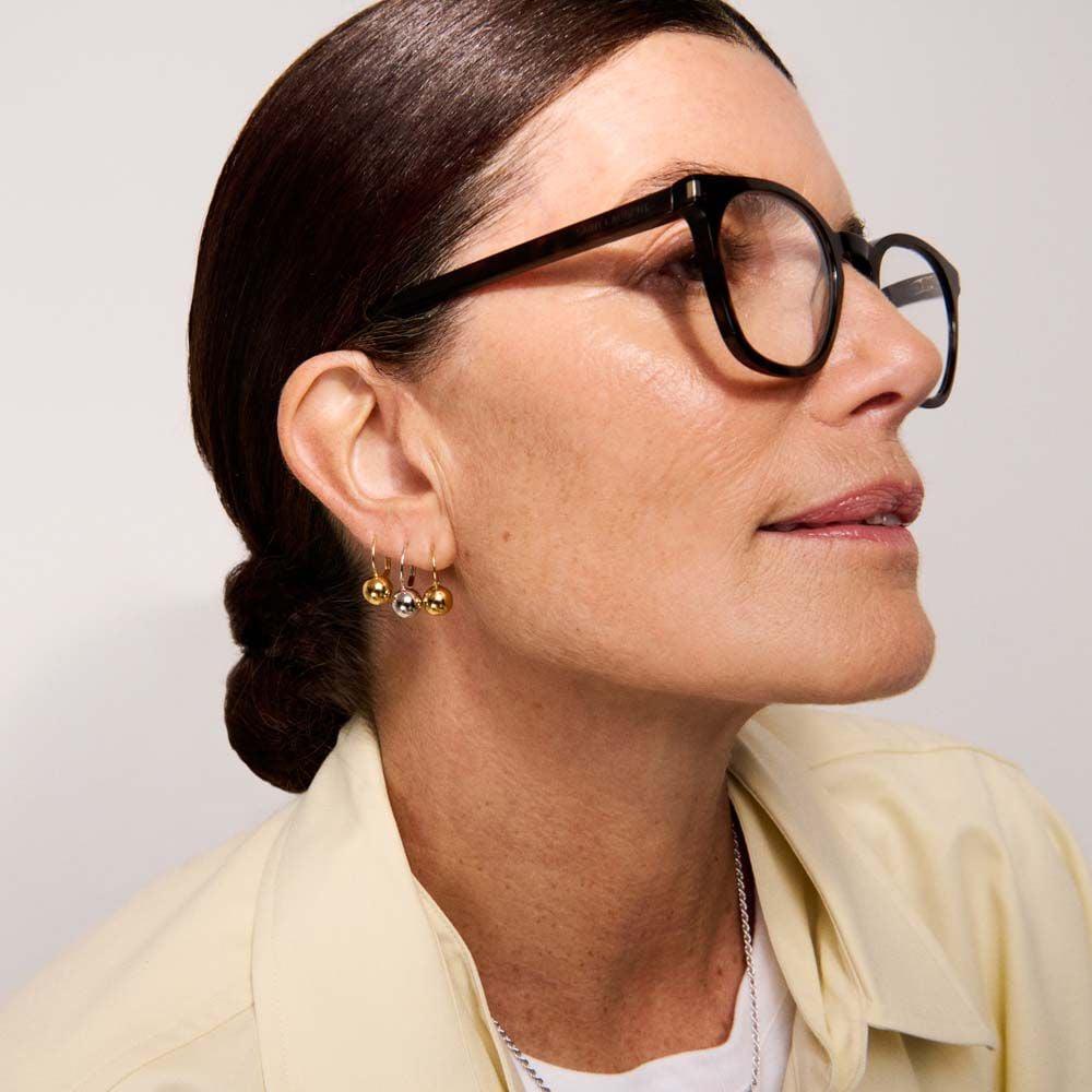 Agatha Boucles D'oreilles Pendantes BOUL - Argenté 02321236-050-TU