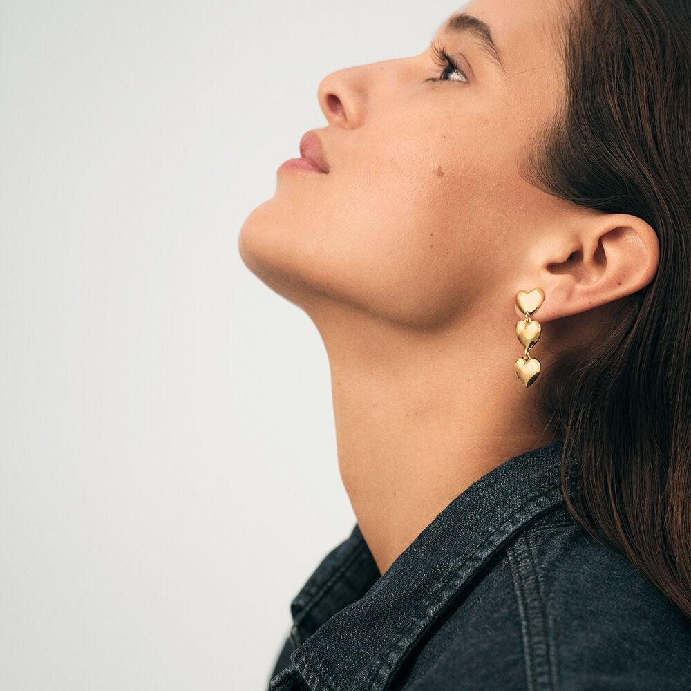 Agatha Boucles D'oreilles Pendantes DESIREE - Doré 02380722-157-TU