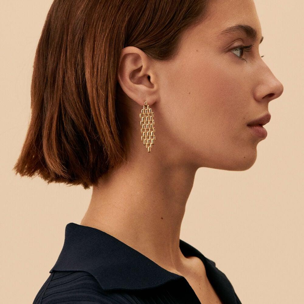 Agatha Boucles D'oreilles Pendantes MINUIT - Doré 02380416-157-TU