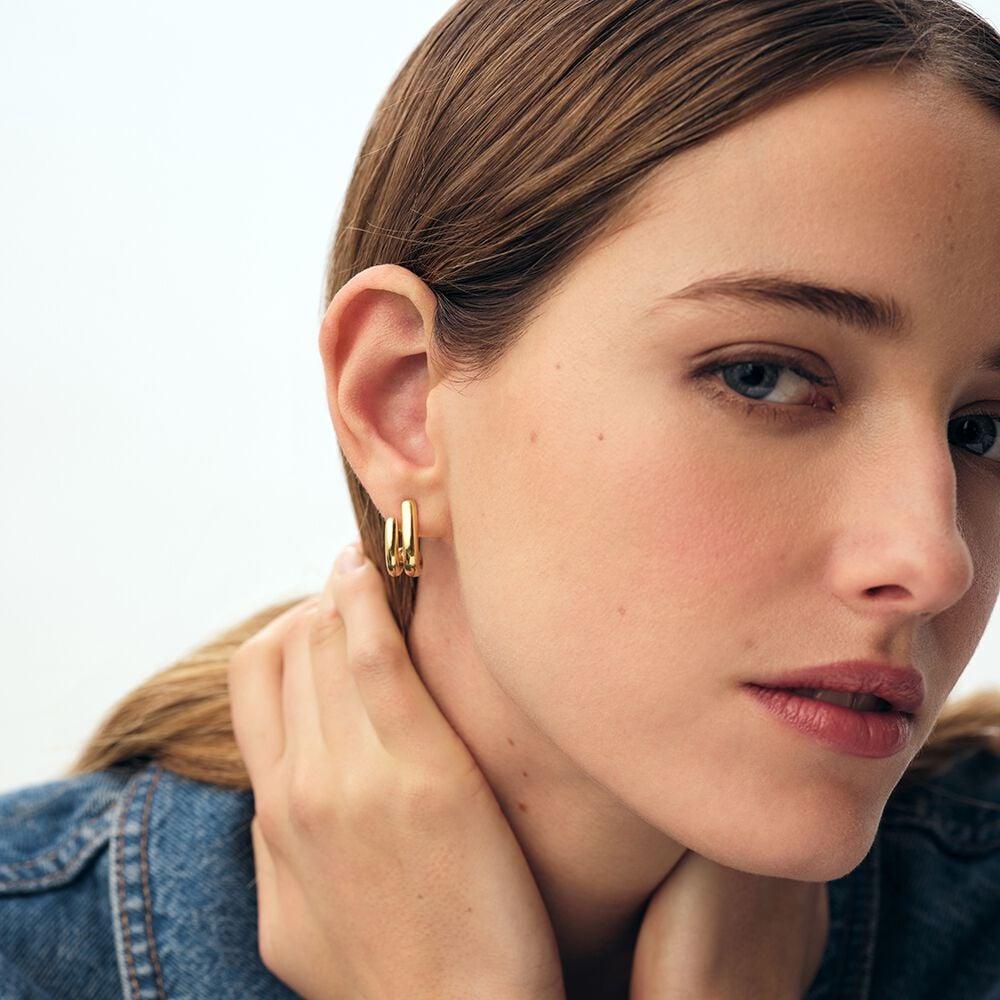 Agatha Boucles D'oreilles Pendantes TRIJONC - Doré 02390300-157-TU