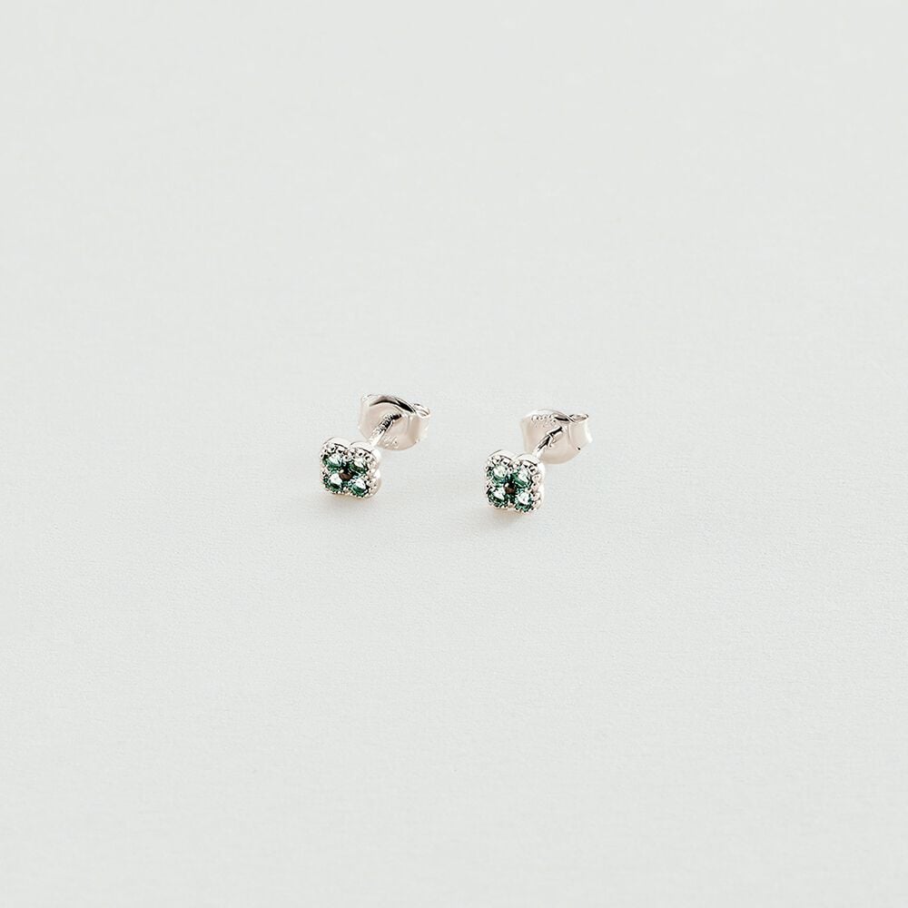 Agatha Boucles d'oreilles puces BELOVED - Turquoise / Argenté 02321262-650-TU