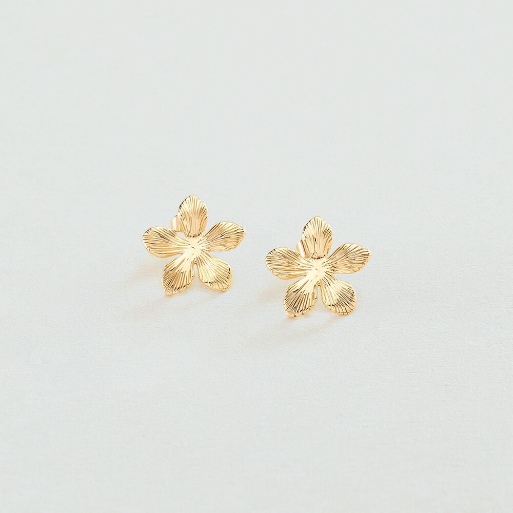Agatha Boucles d'oreilles puces BLOOM - Doré 02380304-157-TU Agatha Boucles d'oreilles puces BLOOM - Doré 02380304-157-TU