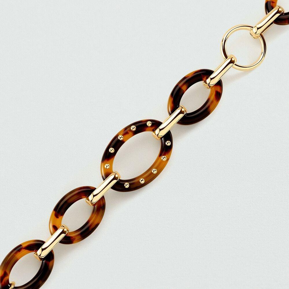 Agatha Bracelet Souple ARIA - Ecaille / Doré 02480322-173-TU