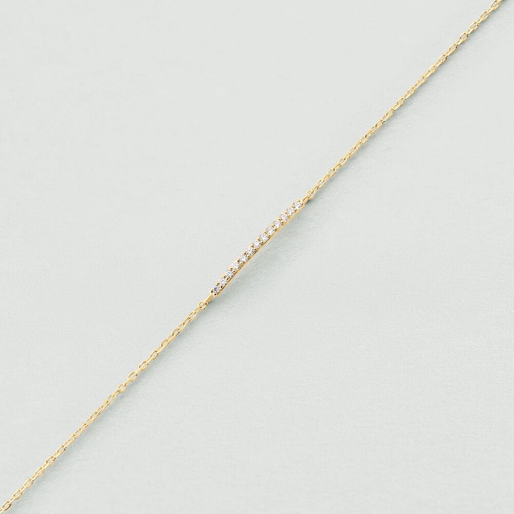 Agatha Bracelet souple BARSHINE - Cristal / Doré 02490019-137-TU