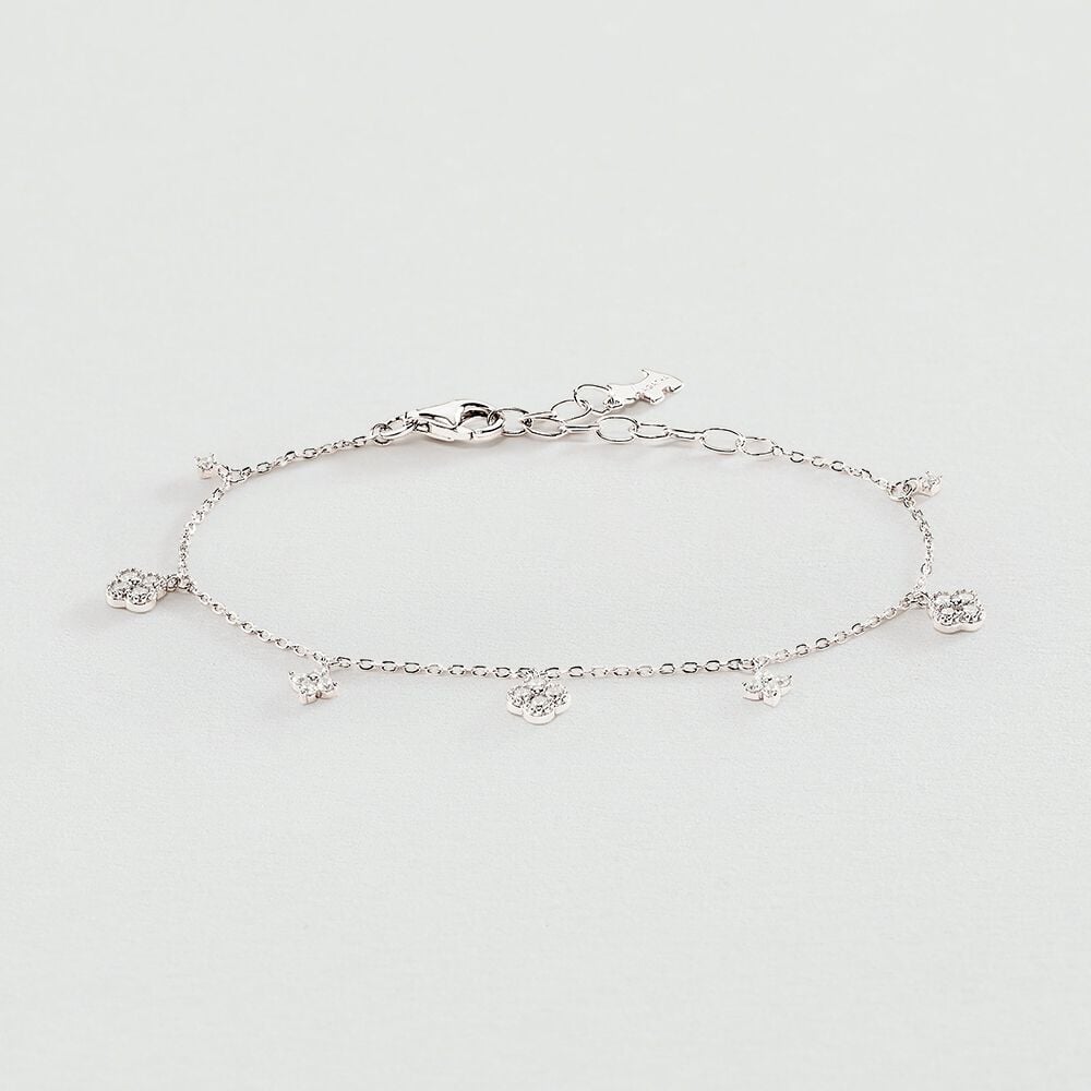Agatha Bracelet Souple BELOVED - Cristal / Argenté 02420744-136-TU
