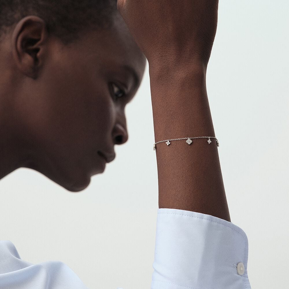 Agatha Bracelet Souple BELOVED - Cristal / Argenté 02420744-136-TU