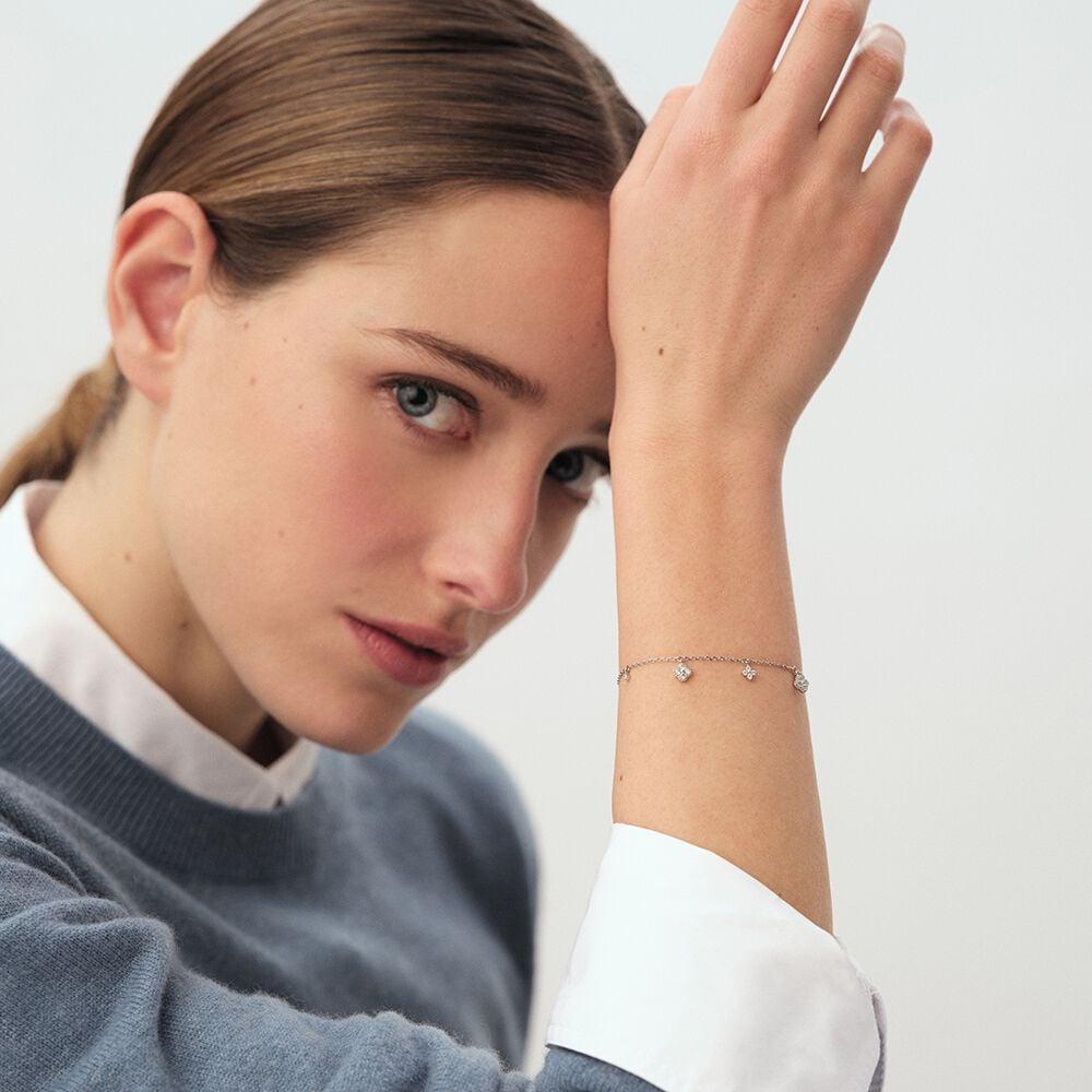 Agatha Bracelet Souple BELOVED - Cristal / Argenté 02420744-136-TU