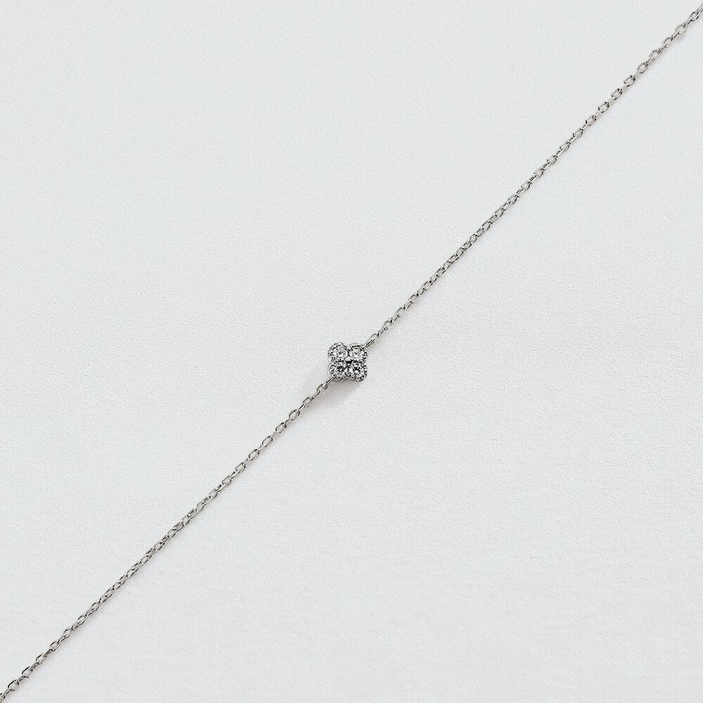 Agatha Bracelet souple BELOVED - Cristal / Argenté 02420775-136-TU