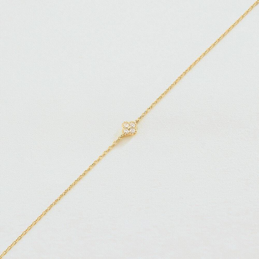 Agatha Bracelet souple BELOVED - Cristal / Doré 02490403-137-TU