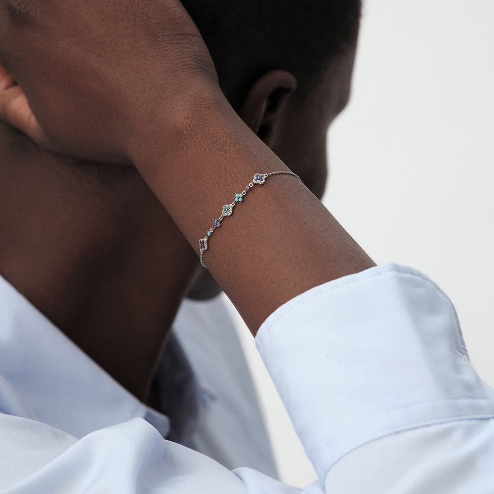 Agatha Bracelet Souple BELOVED - Multicolore / Argenté 02420776-255-TU