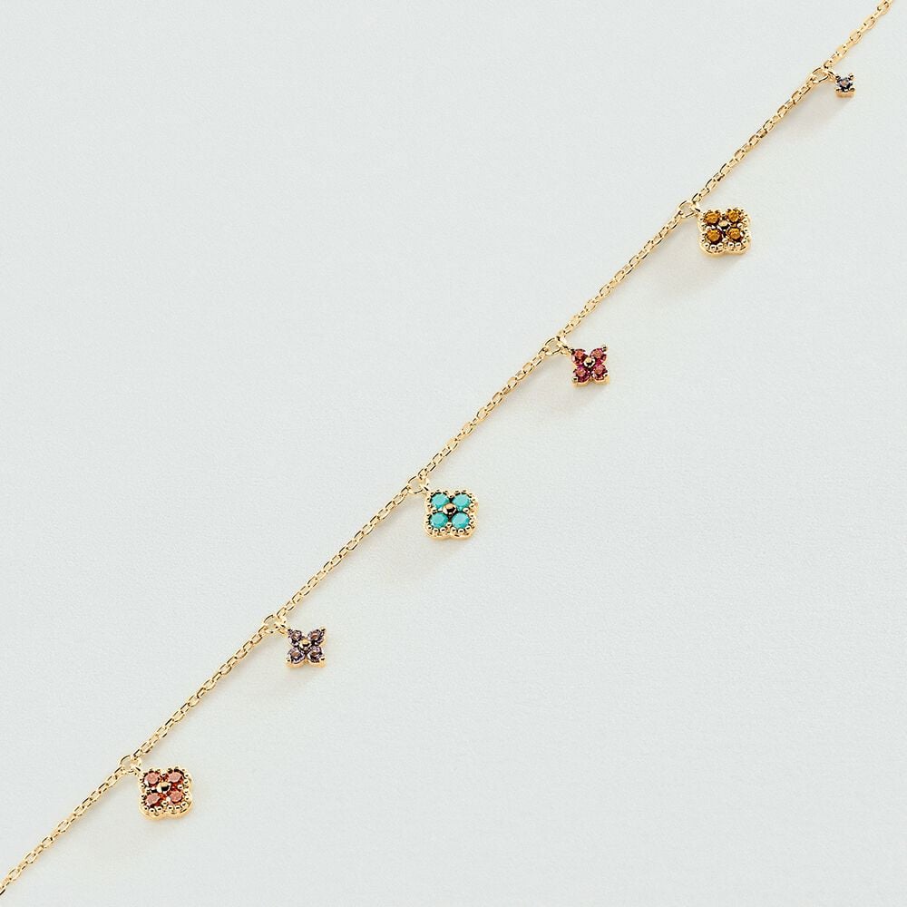 Agatha Bracelet souple BELOVED - Multicolore / Doré 02490073-256-TU