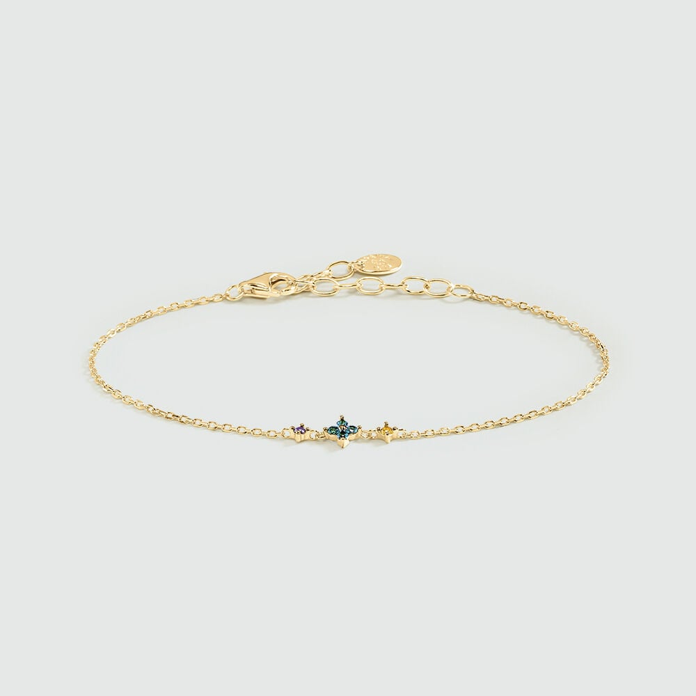 Agatha Bracelet Souple BELOVED - Multicolore / Doré 02490104-256-TU