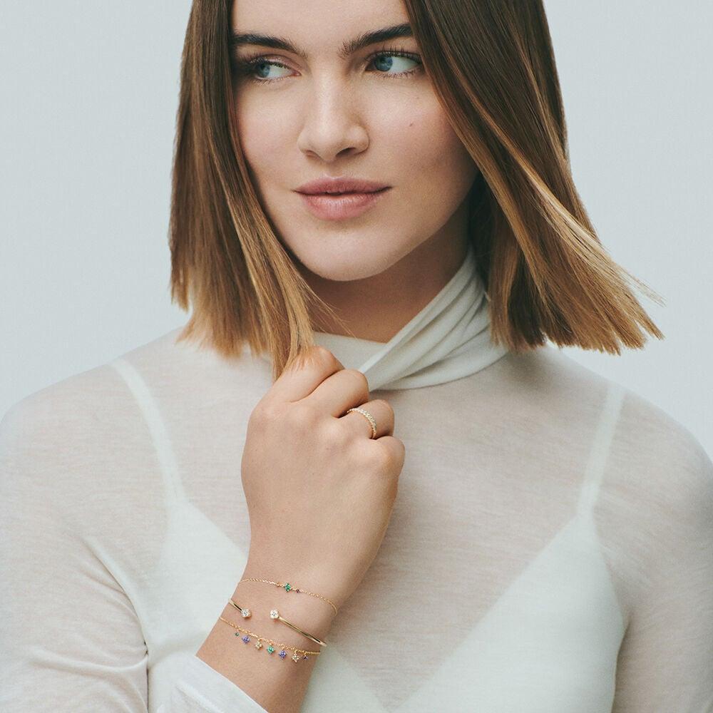 Agatha Bracelet Souple BELOVED - Multicolore / Doré 02490104-256-TU