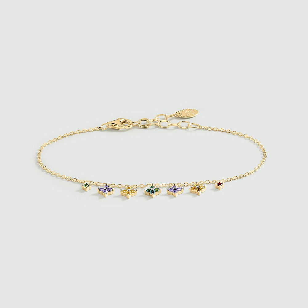 Agatha Bracelet Souple BELOVED - Multicolore / Doré 02490105-256-TU