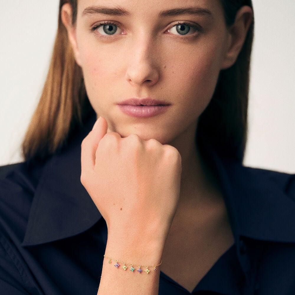 Agatha Bracelet Souple BELOVED - Multicolore / Doré 02490105-256-TU