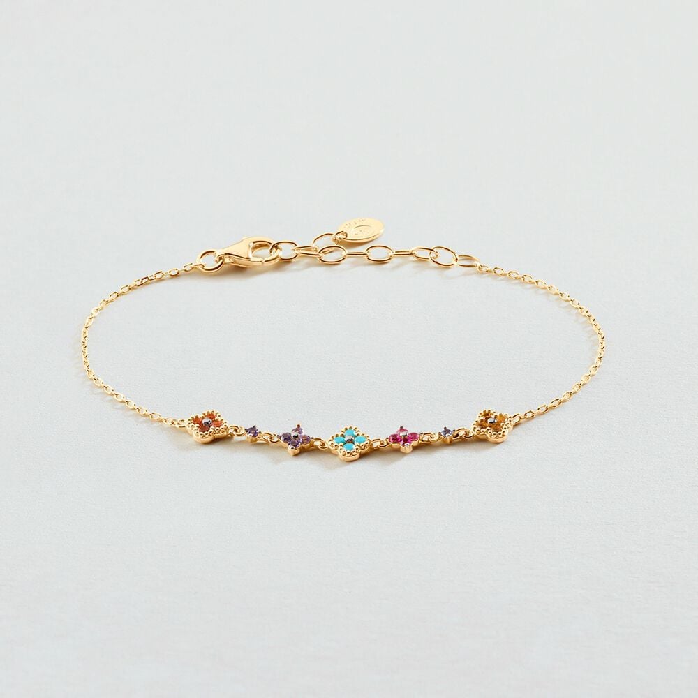 Agatha Bracelet Souple BELOVED - Multicolore / Doré 02490404-256-TU