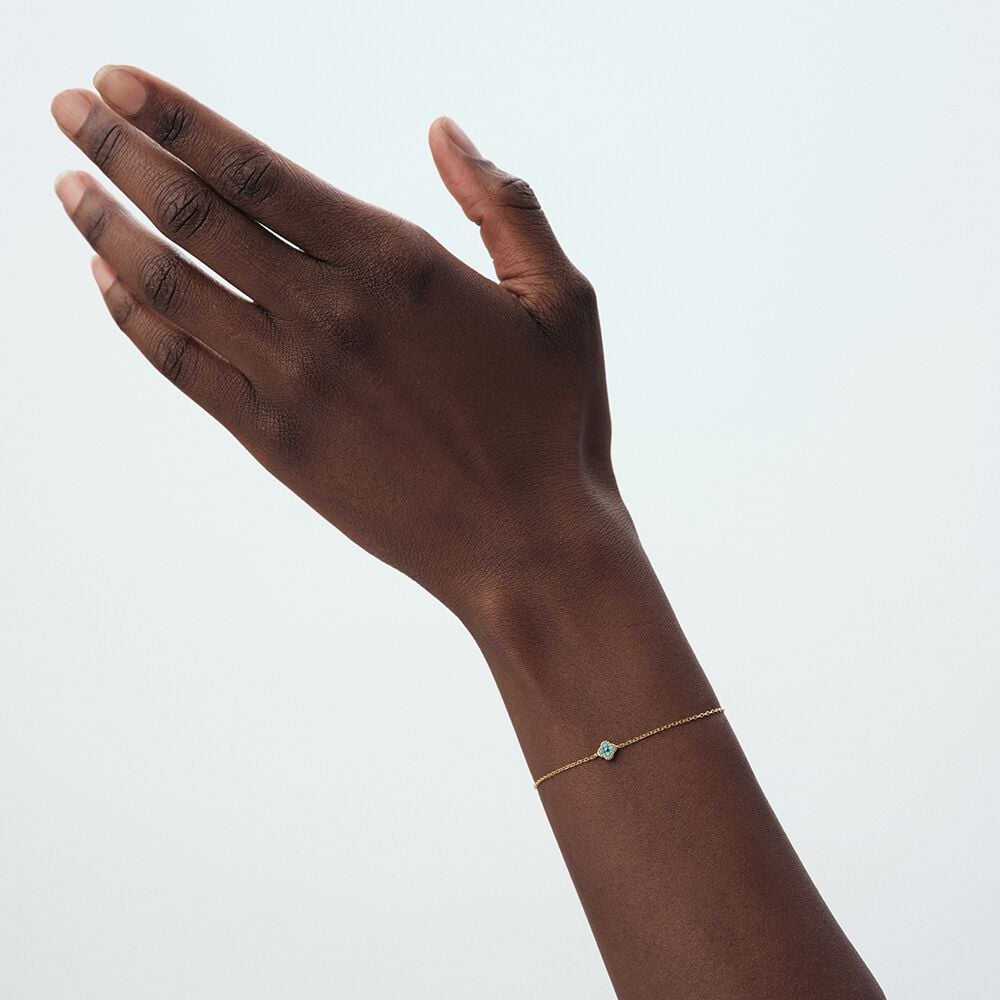 Agatha Bracelet Souple BELOVED - Turquoise / Doré 02490403-731-TU