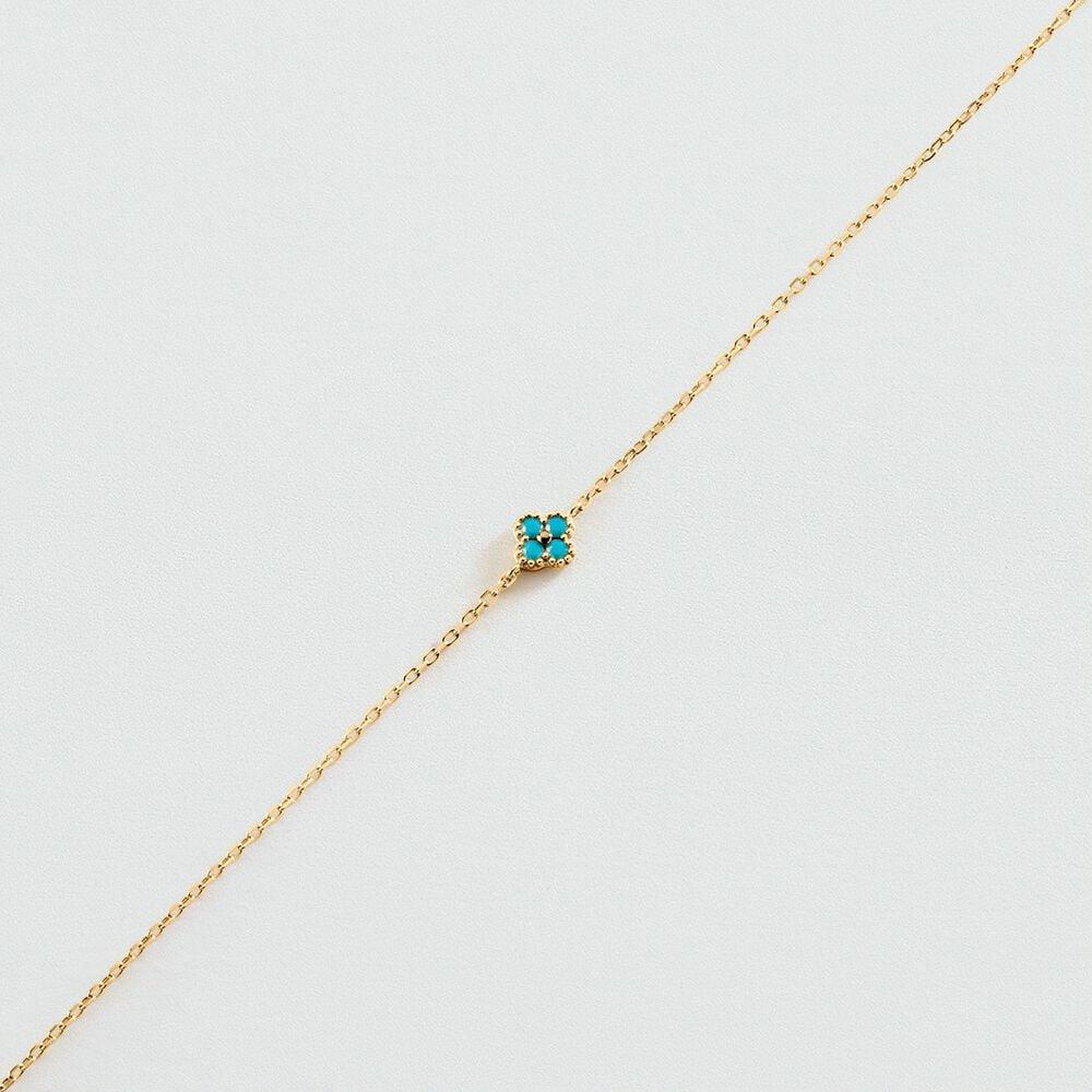 Agatha Bracelet souple BELOVED - Turquoise / Doré 02490403-731-TU