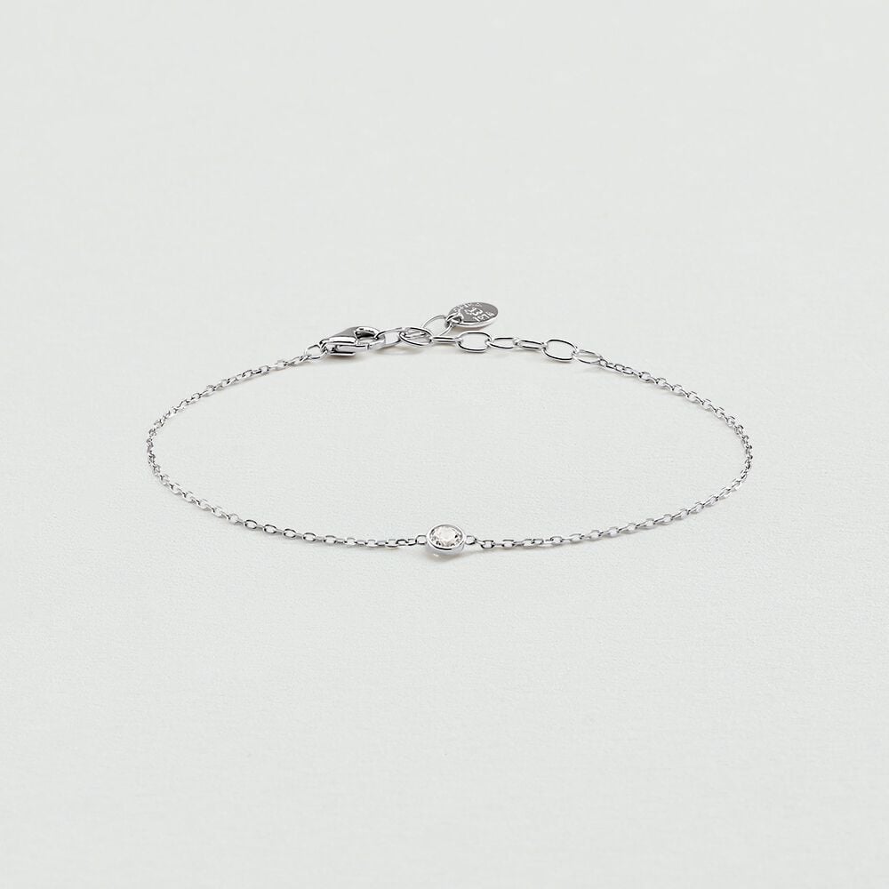 Agatha Bracelet Souple BRILLANT - Cristal / Argenté 02420429-136-TU