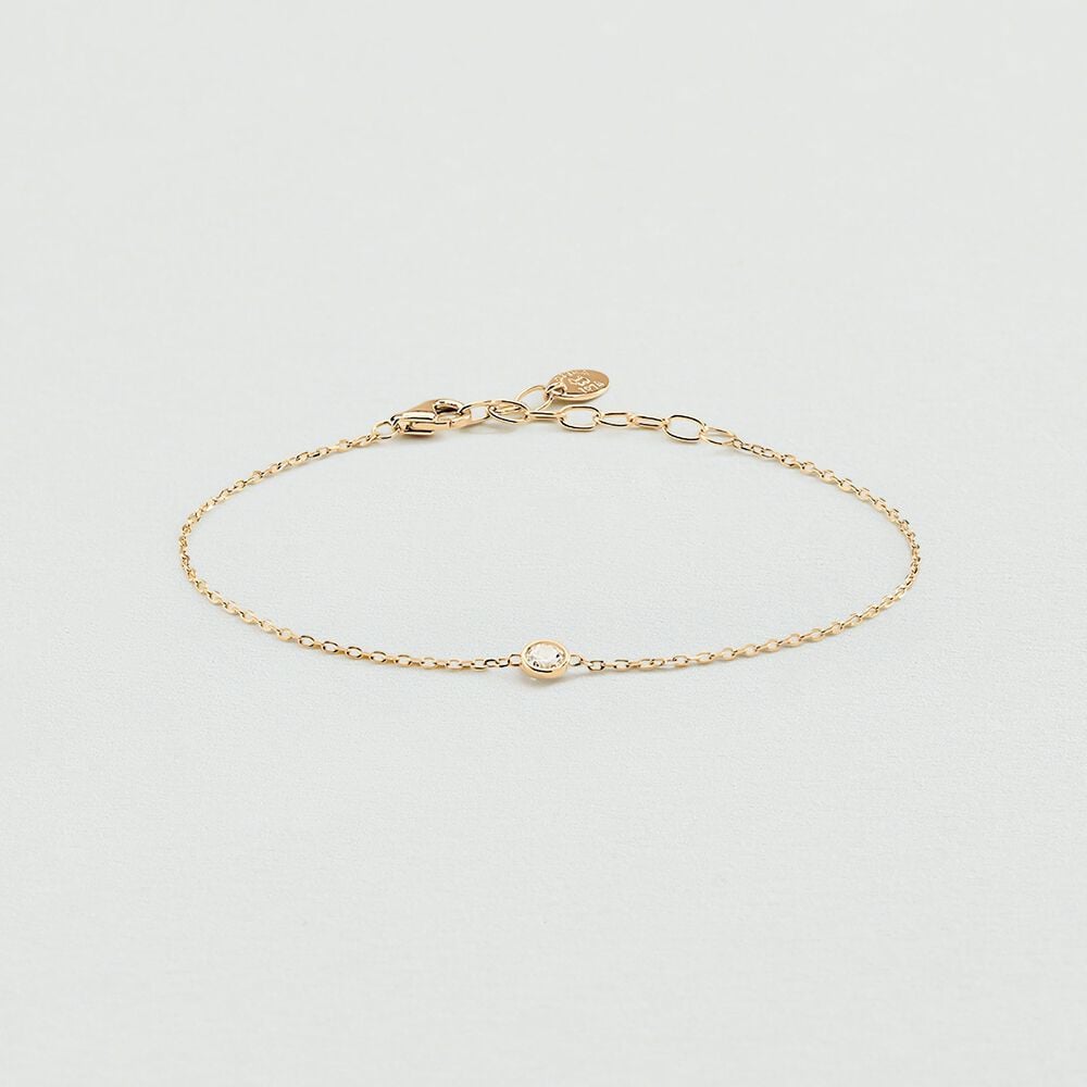 Agatha Bracelet Souple BRILLANT - Cristal / Doré 02490010-137-TU