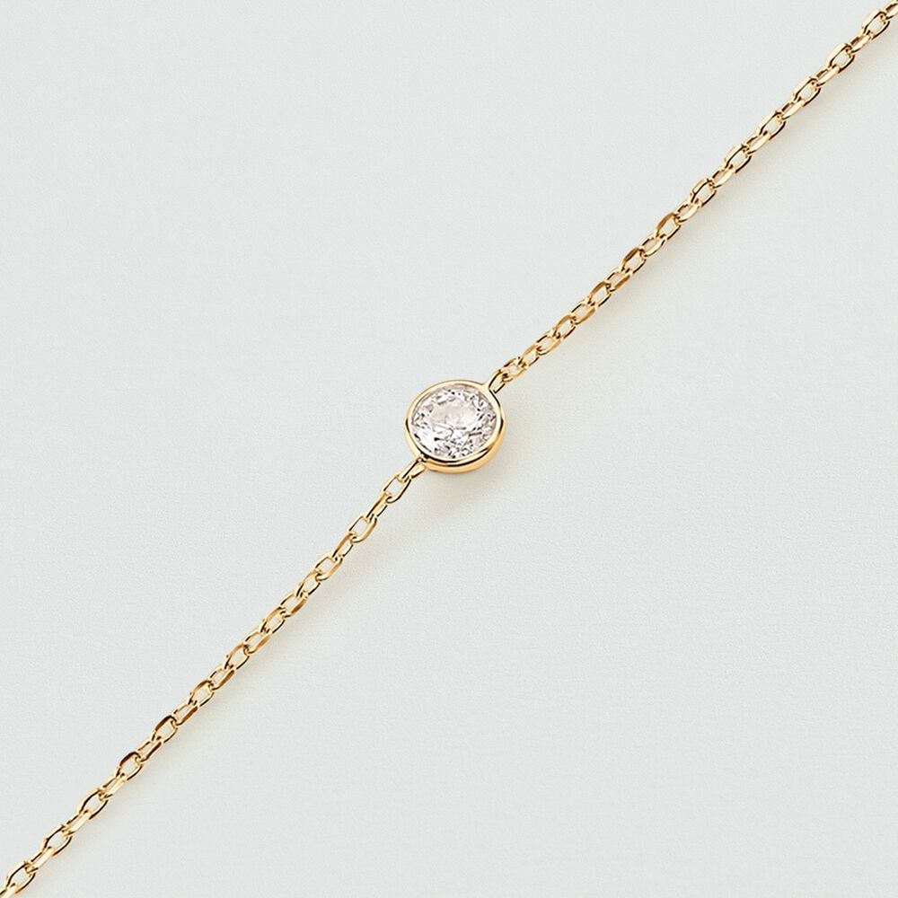 Agatha Bracelet souple BRILLANT - Cristal / Doré 02490010-137-TU